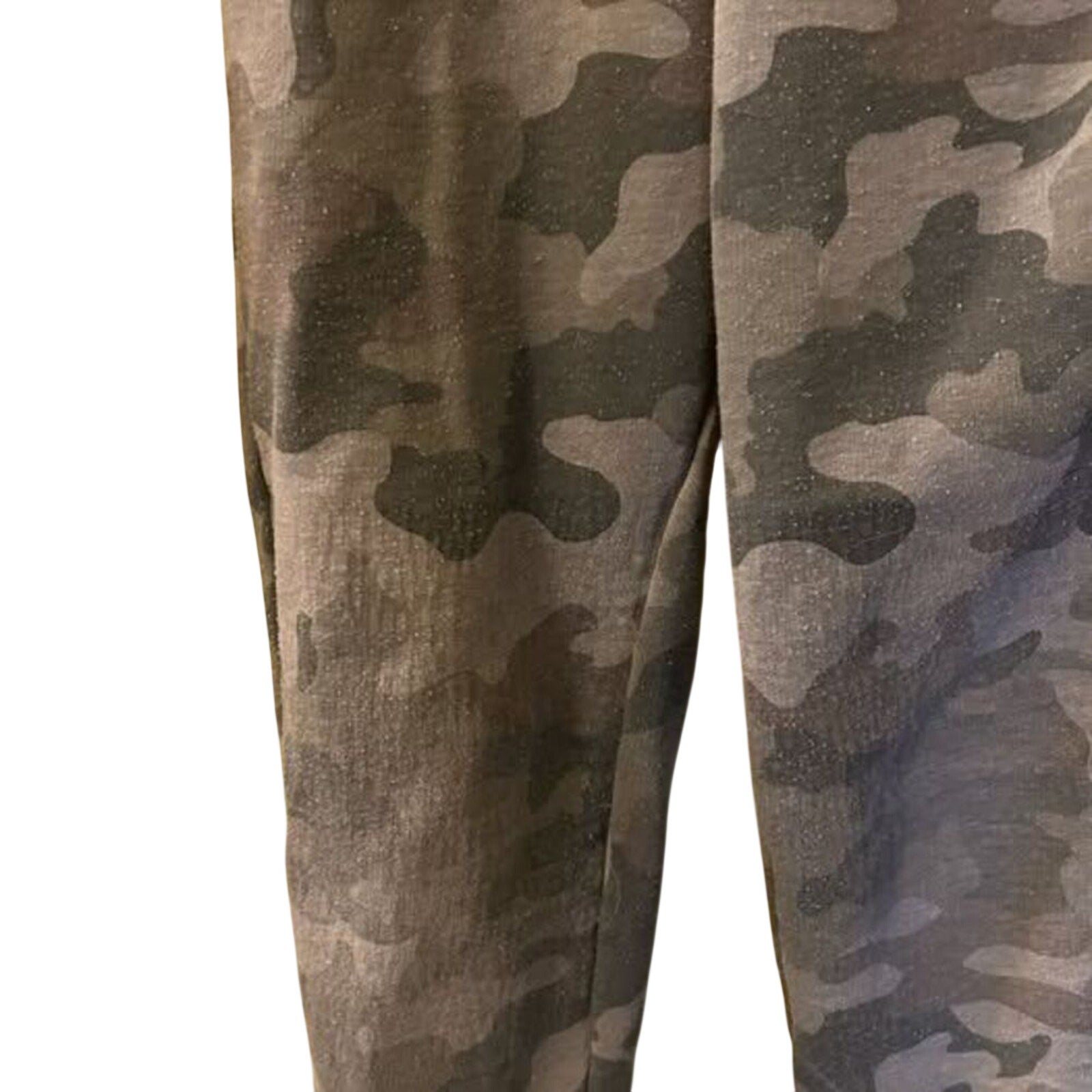 Cat & Jack Boys Size 8 10 Grey Camo Joggers Gorpcore Utility Reinforced Knee