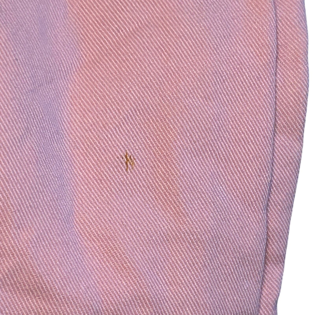 VTG 90s J.B. Blue High Waist Cropped Denim Jeans Pink Size 6/8 Tapered Y2K