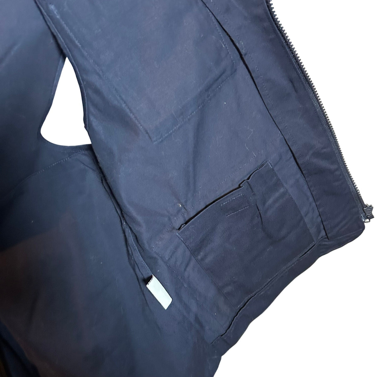 VTG Gerzon Navy Cotton Multi Pocket Technical Utility Gorpcore Vest Small M