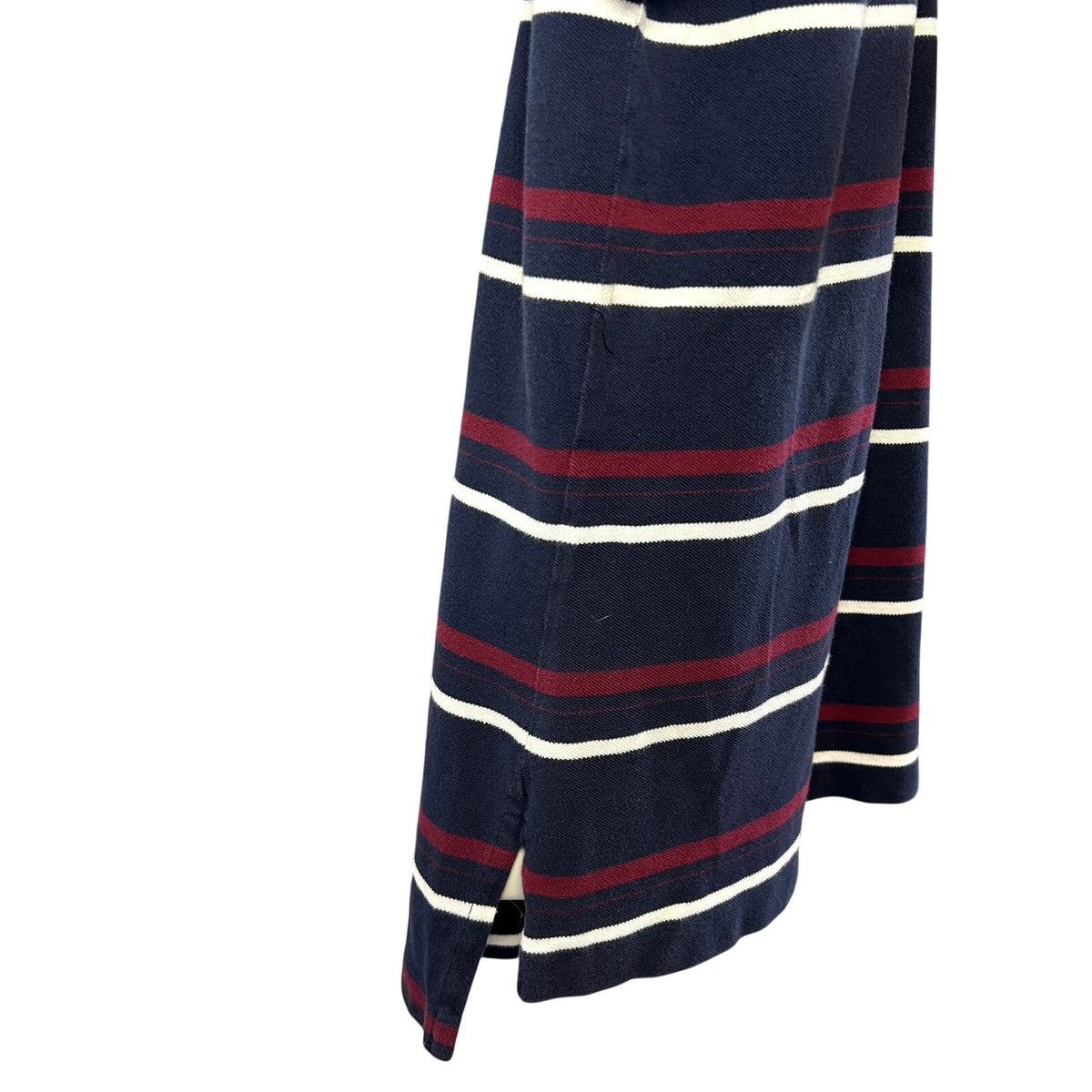 Polo Golf Ralph Lauren XL Navy Burgundy Striped Polo Shirt Embroidered Pony