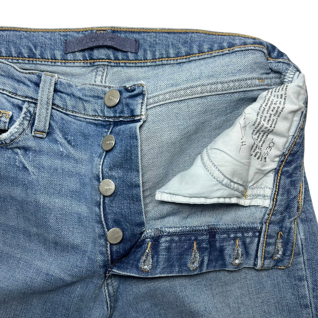 Joes Jeans Scout 26 Mid Rise Slim Boyfriend Blue Denim Organic Streetwear Preppy
