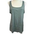 A New Day Gray Scoop Neck Tank Top Ribbed Knit Minimalist Basics XL Loungewear