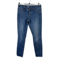 WASSIO Luxe Straight Leg Jeans Size 6 Medium Wash Stretch Blue Denim RN 159052