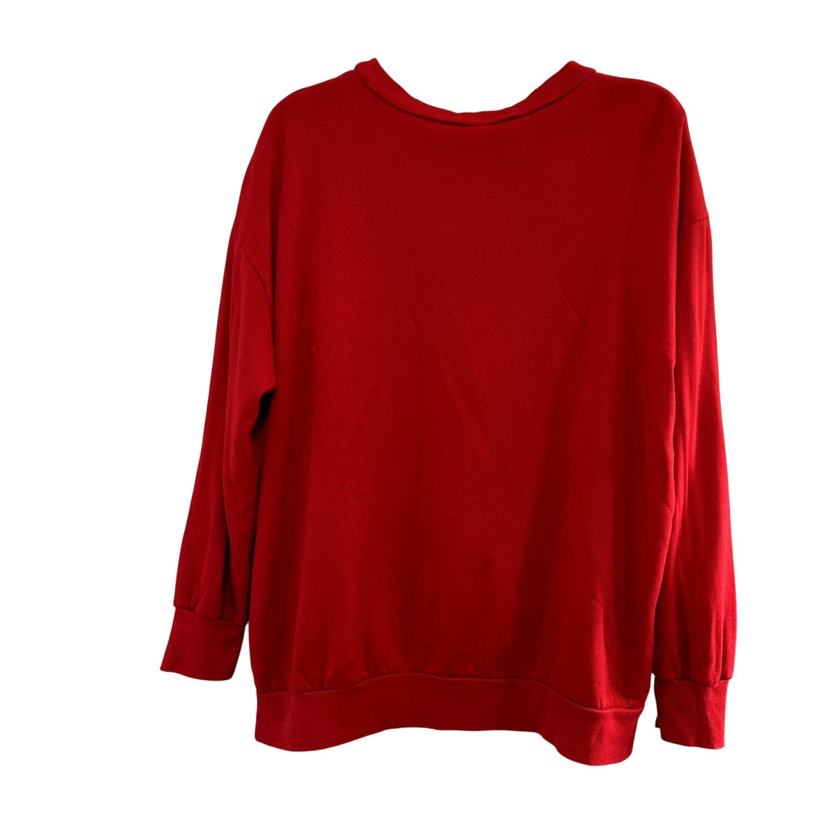 VTG 90s Disney XL Red Mickey Legends Graphic Sweatshirt Streetwear Kidcore Happy