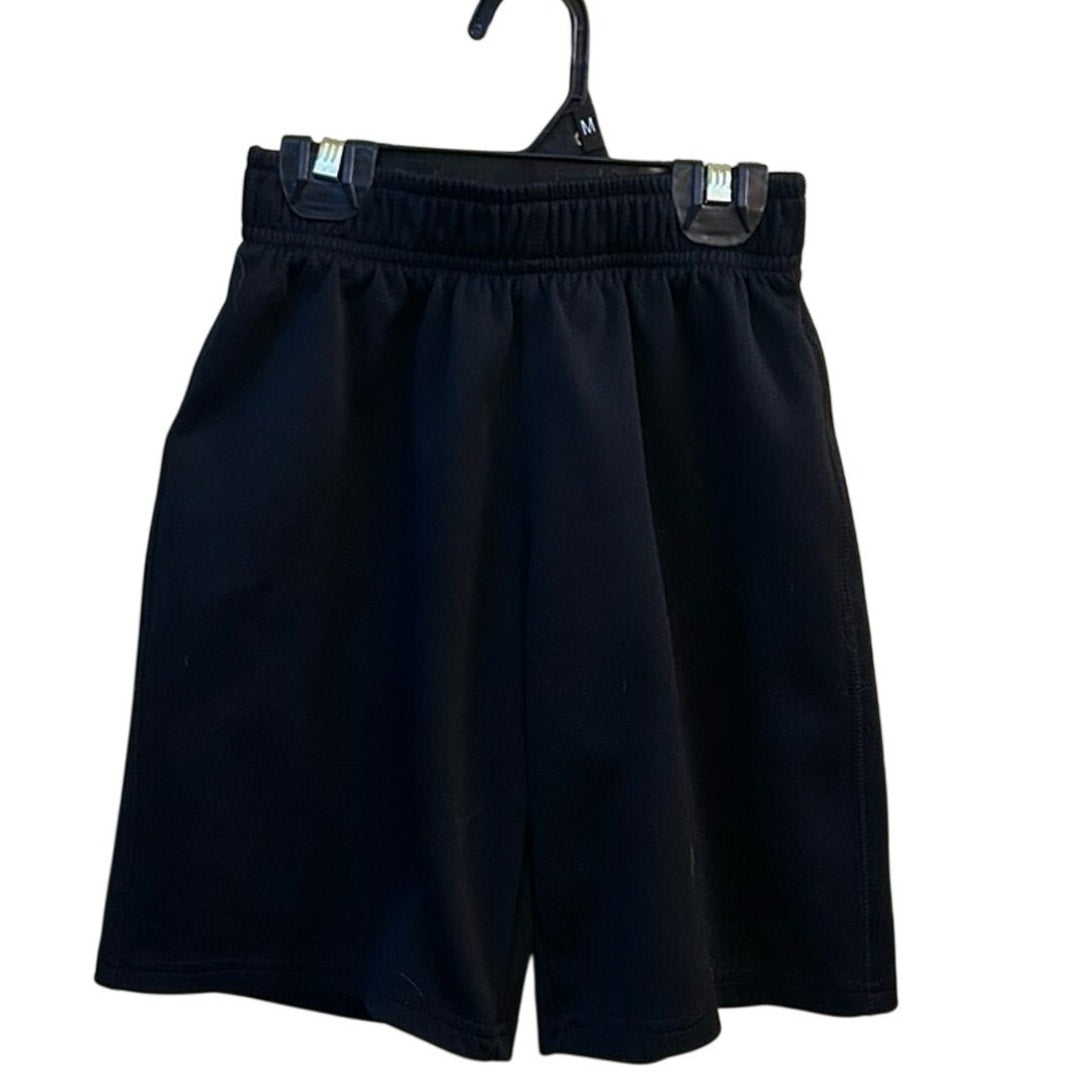 Circo Boys Black Athletic Mesh Shorts Size Small 6 7 Active Gym Play Side Stripe