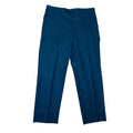 VTG 60s Ne Plus Ultra Iridescent Teal Sharkskin Mod Trousers Side Tab 38x29
