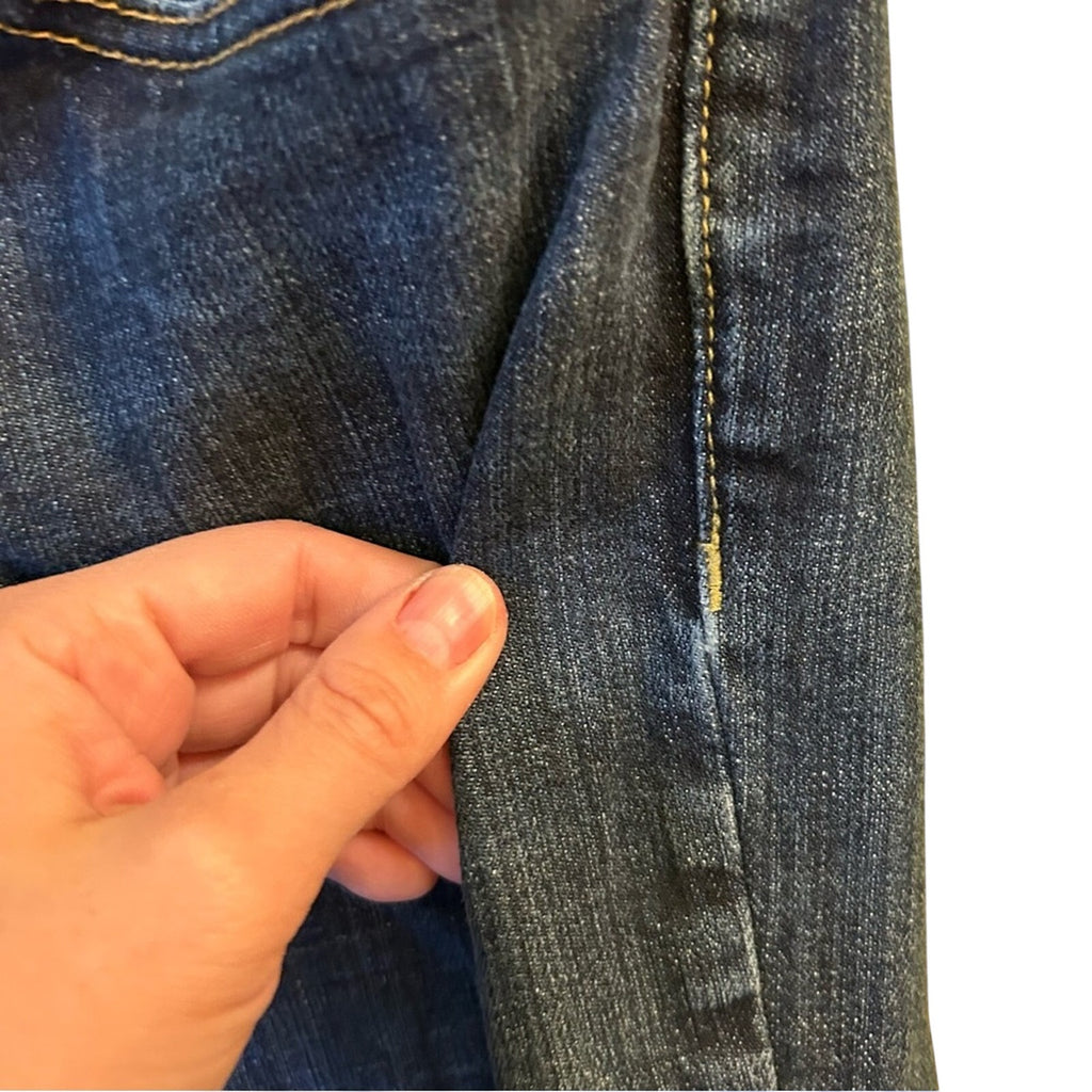 Gap Bootcut Jeans Size 10 Medium Wash Stretch Denim Modern Western Classic Y2K