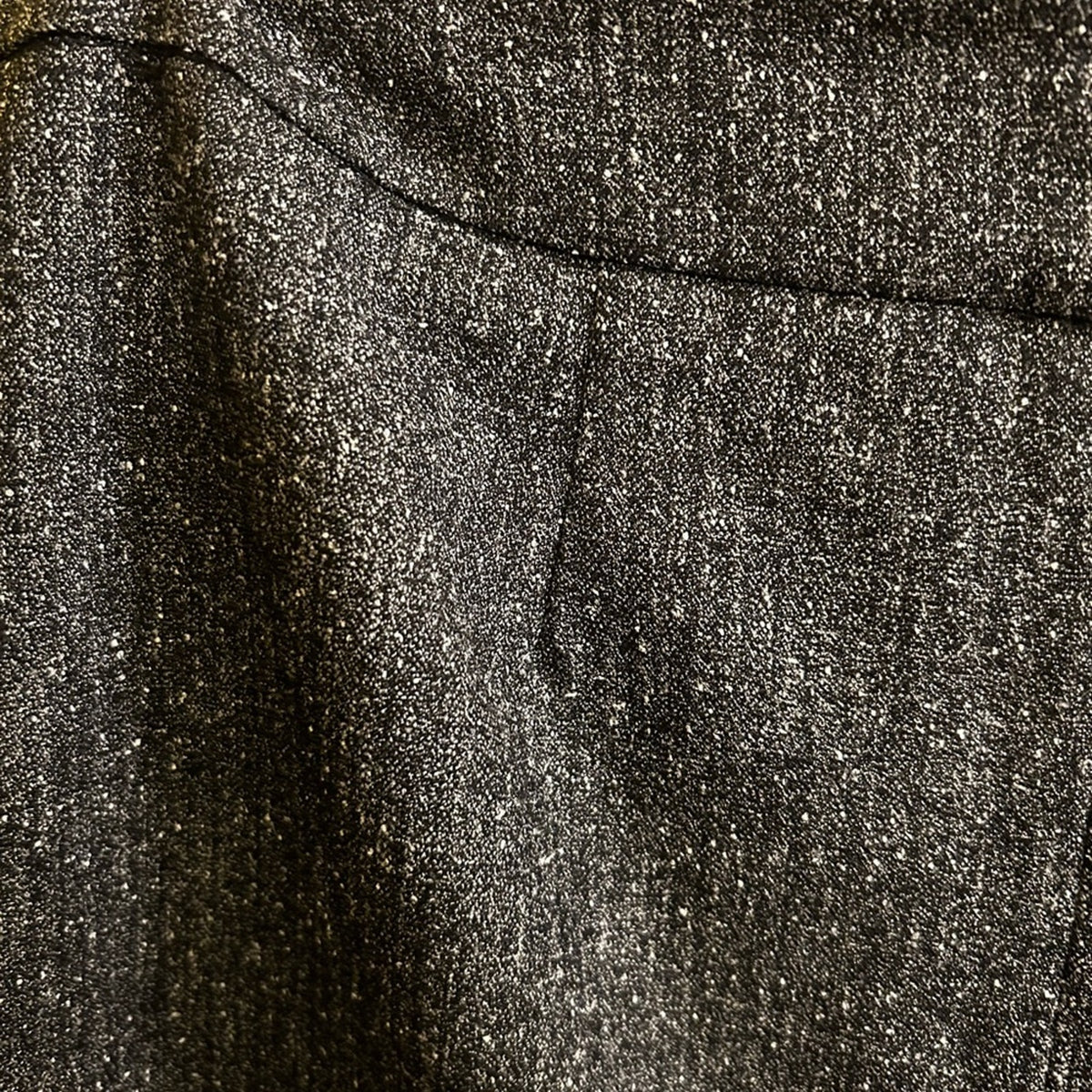 New York & Company Stretch Size 8 Charcoal Grey Pleated Slit Lined Pencil Skirt