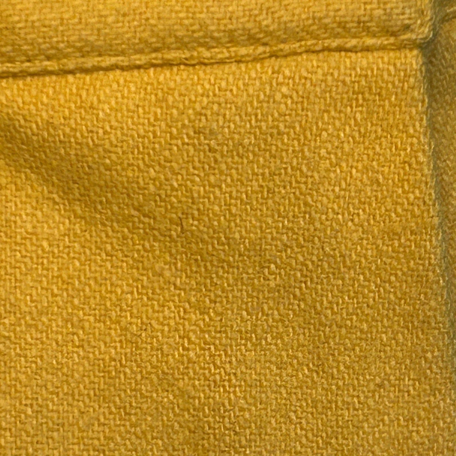 VTG 70s Peabody House Yellow Wool Pleated 4 Midi Skirt Pockets Boho Retro Twee