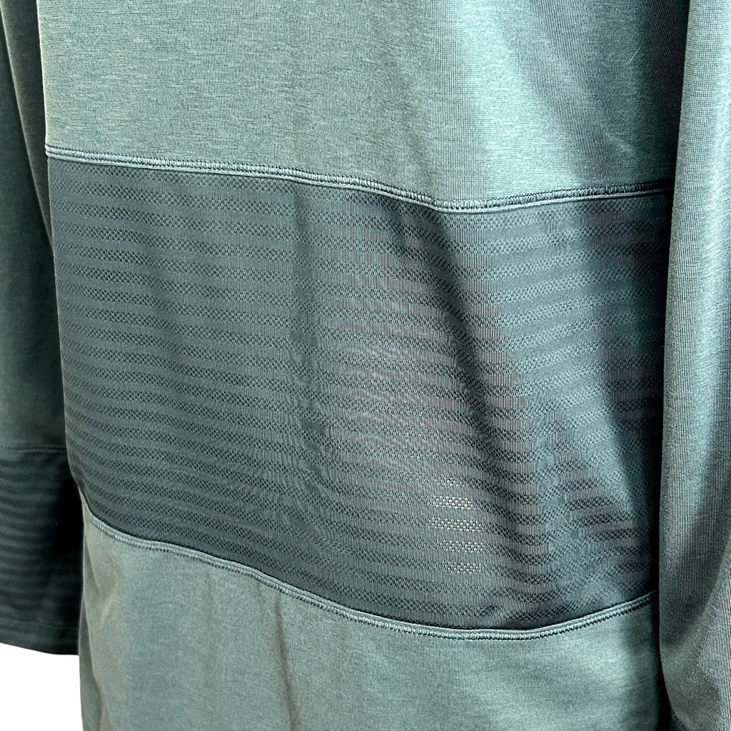 REI S Green Top Ventilated Mesh Panels Gorpcore Activewear Trail Casual Outdoor