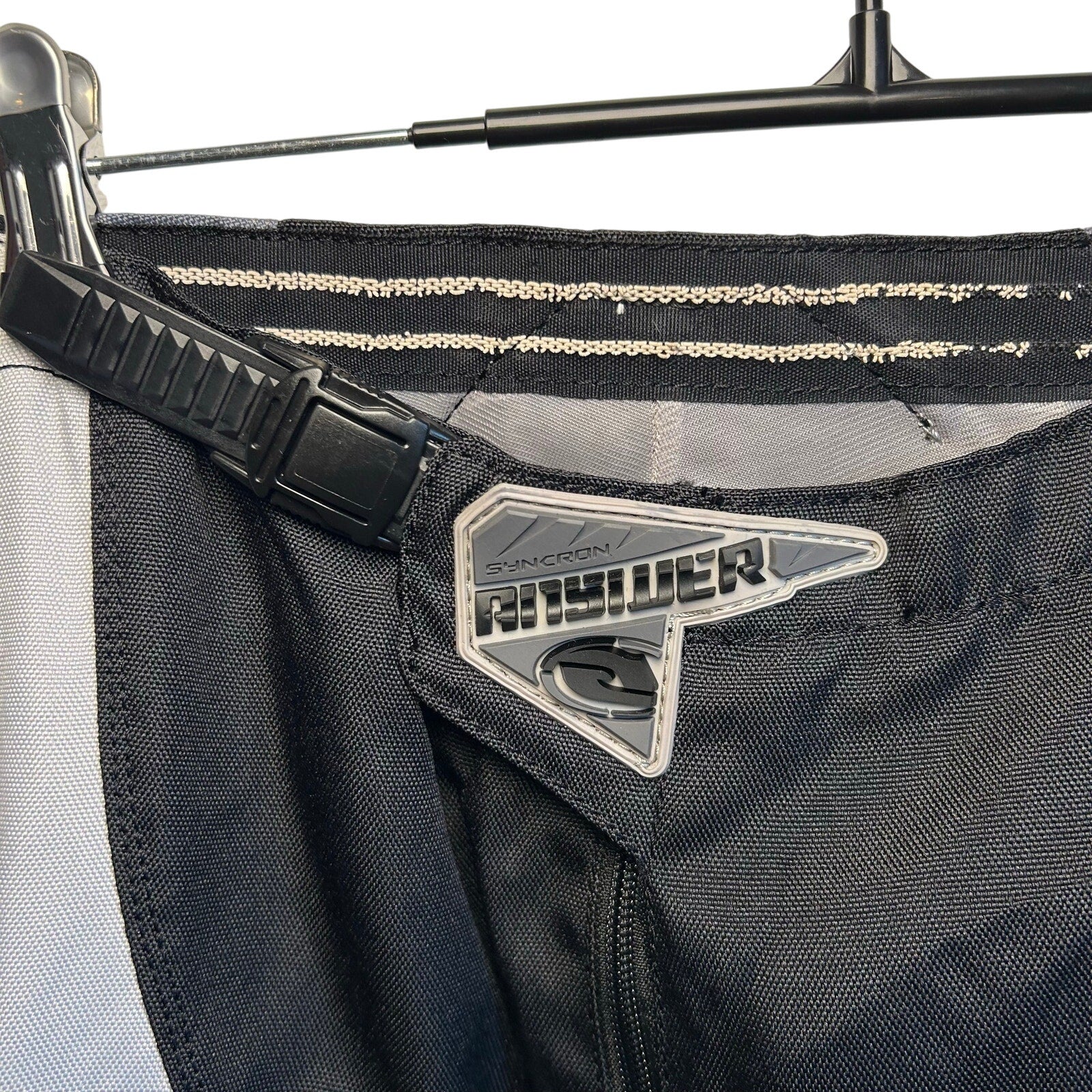 Answer Racing Syncron Motocross Pants XL 38 Black White Y2K Biker Dirt Bike