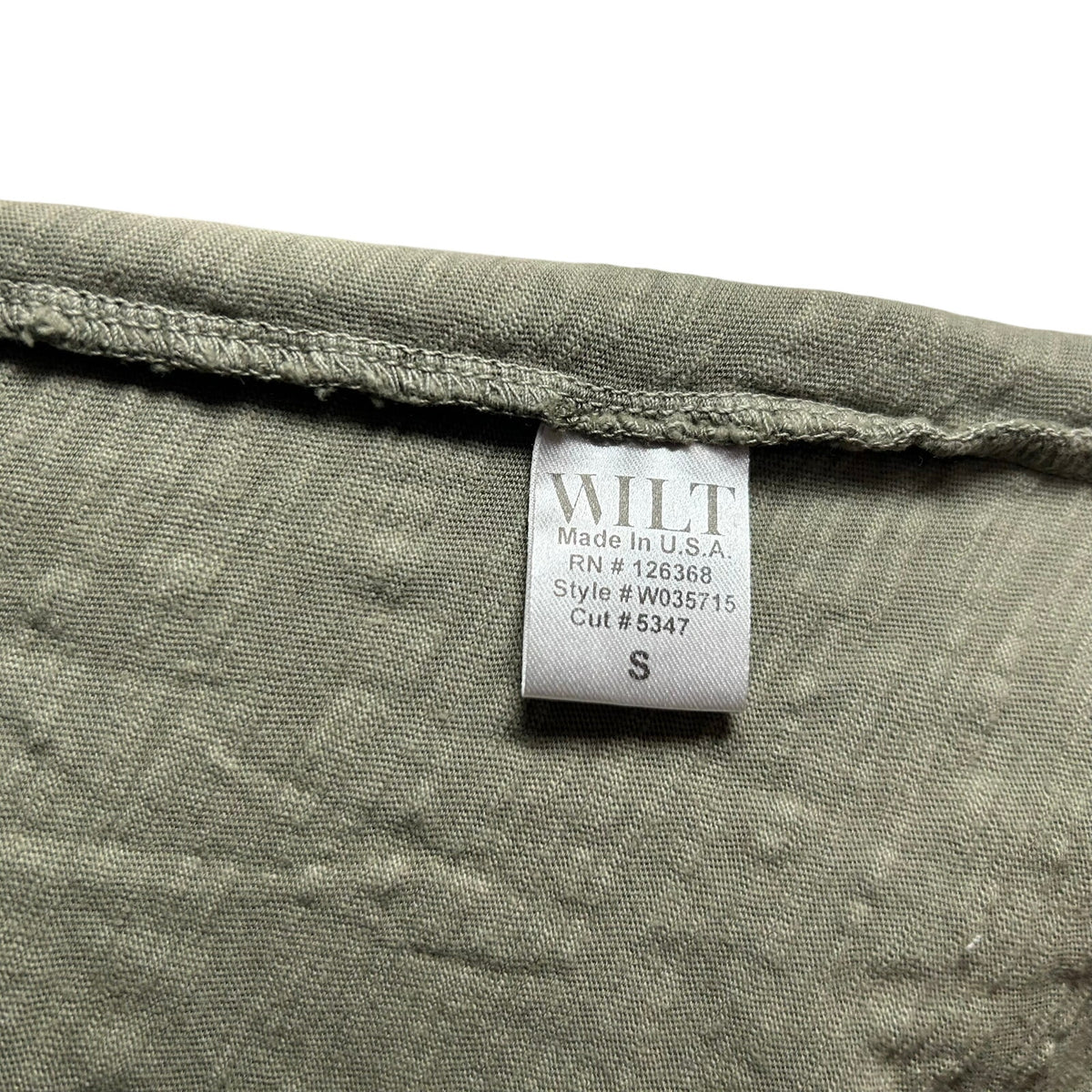 Wilt Slub Knit Tiered Midi Dress Sage Green S
