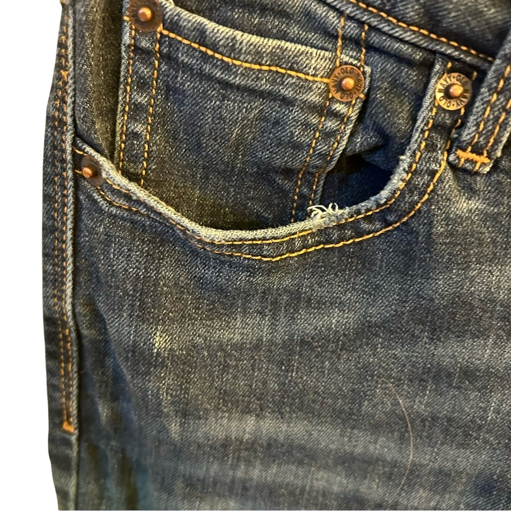Indie Sleaze Rockstar Skinny Jeans Ankle Zipper Dark Wash Edgy Grunge Y2K 8