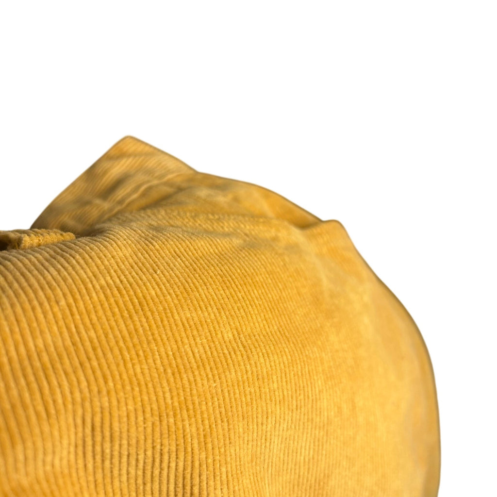VTG 70s Wrangler Mustard Gold Corduroy Mini Skirt Petite XXS Western Boho Retro