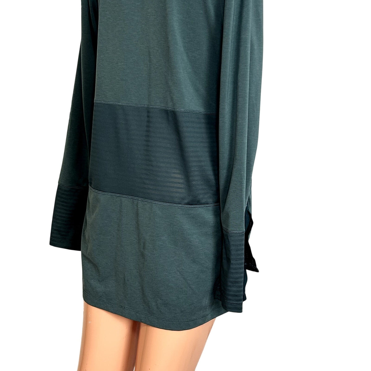 REI S Green Top Ventilated Mesh Panels Gorpcore Activewear Trail Casual Outdoor