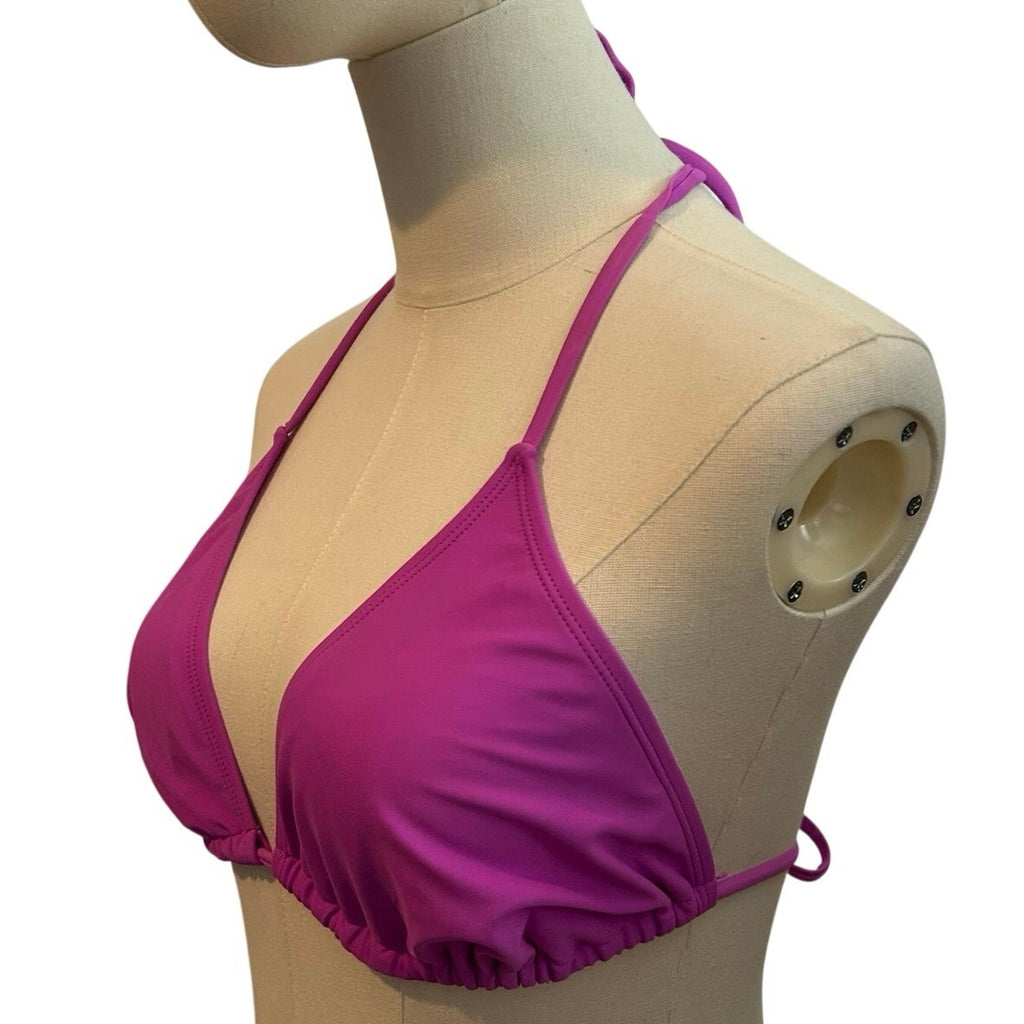 Wild Fable Purple Triangle Bikini Top XL Aesthetic Beachwear Resort Pool Y2K