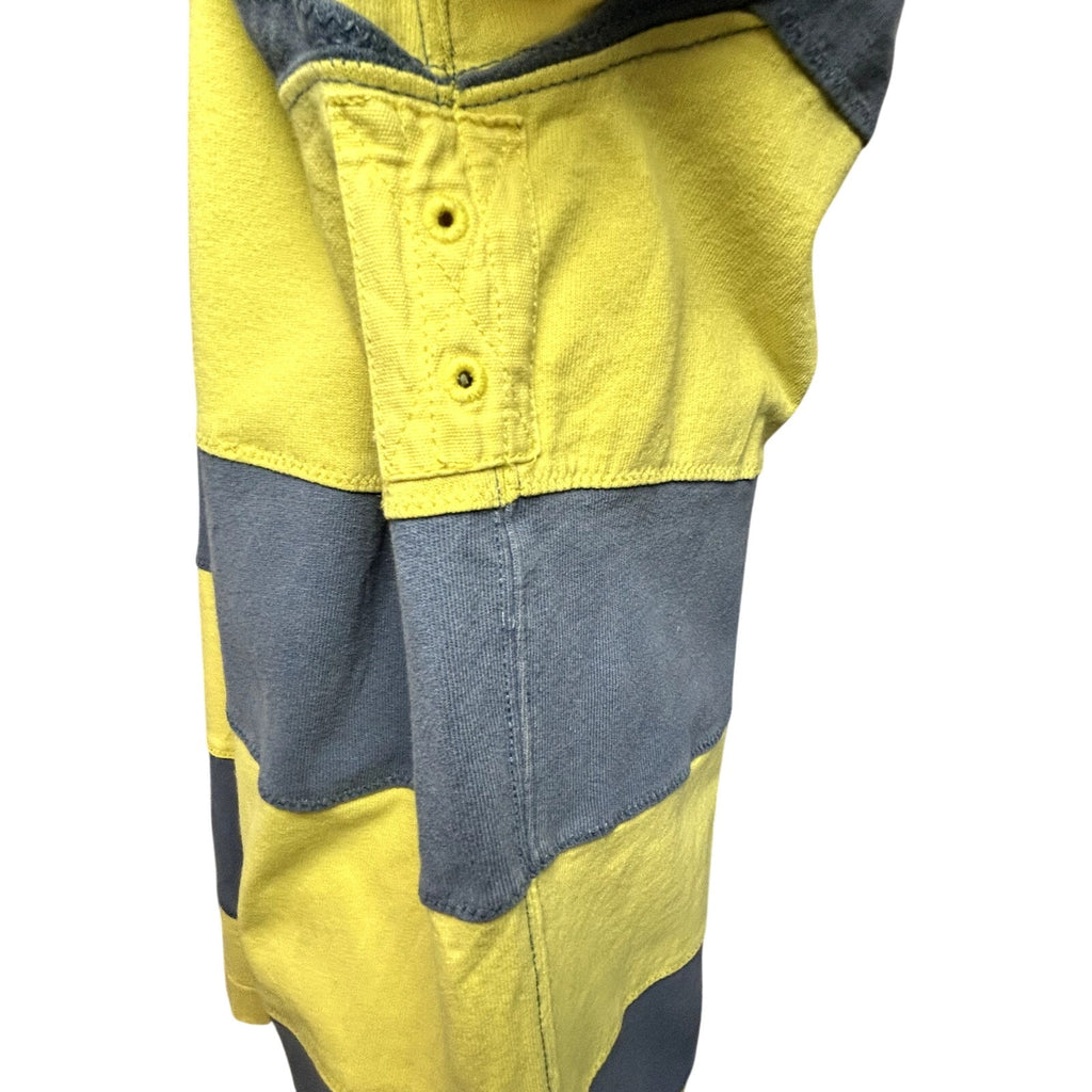 VTG 90s Polo Ralph Lauren XL Yellow Blue Striped RLPC Sailing Club Polo Shirt