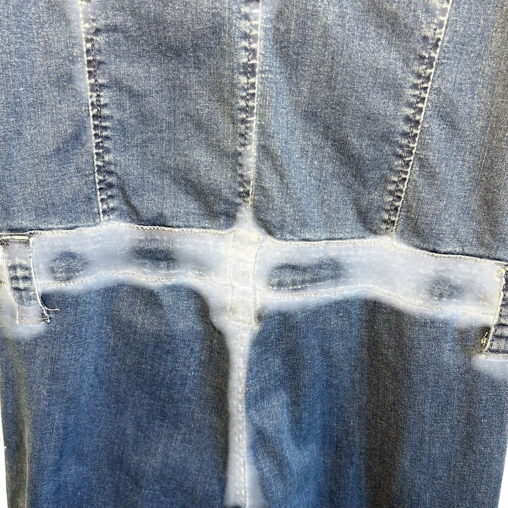 American Bazi Denim Utility L Jumpsuit Dark Blue Casual Streetwear Coveralls