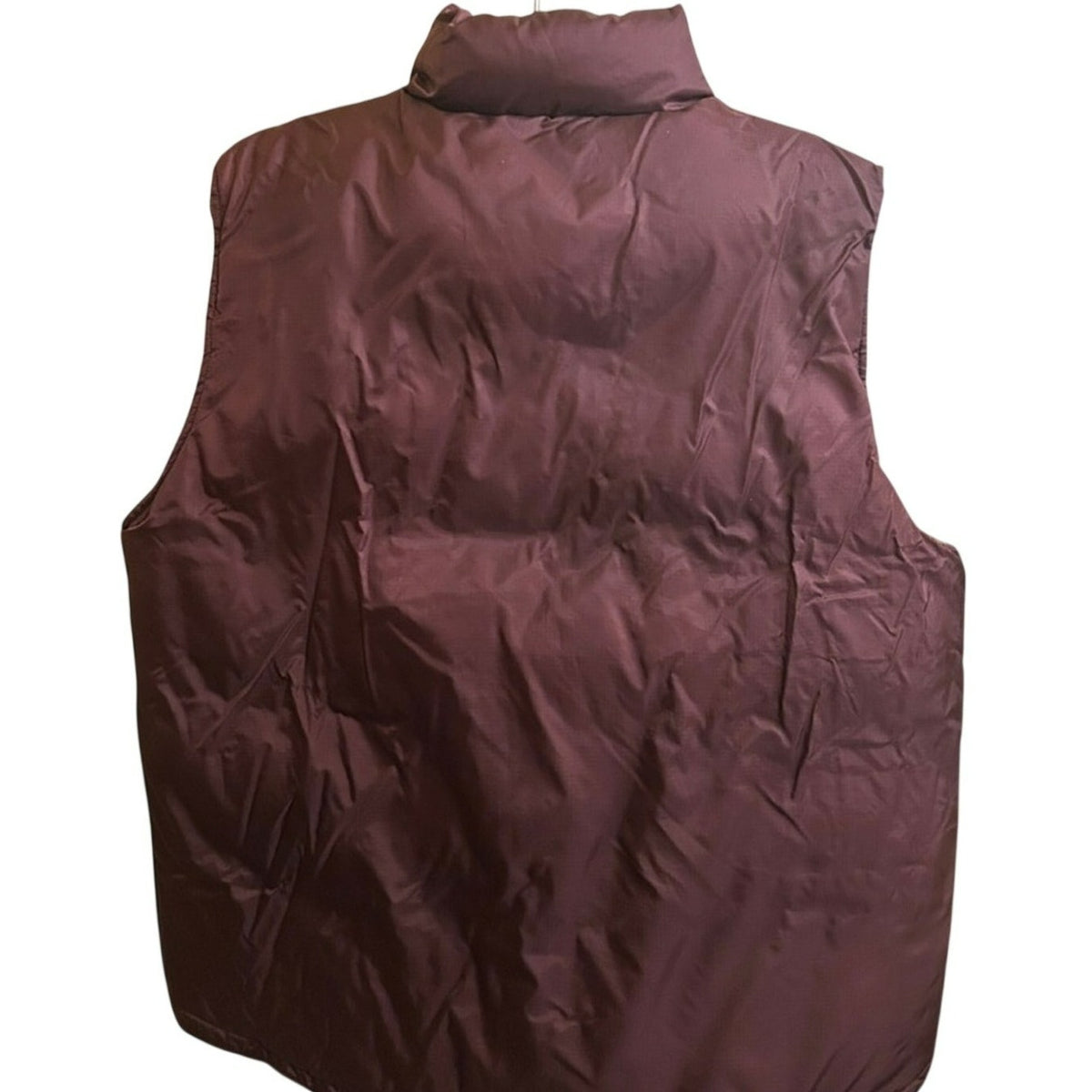 VTG Arizona Jean Co Reversible Puffer Vest Y2K Bronze Tan Gorpcore Large