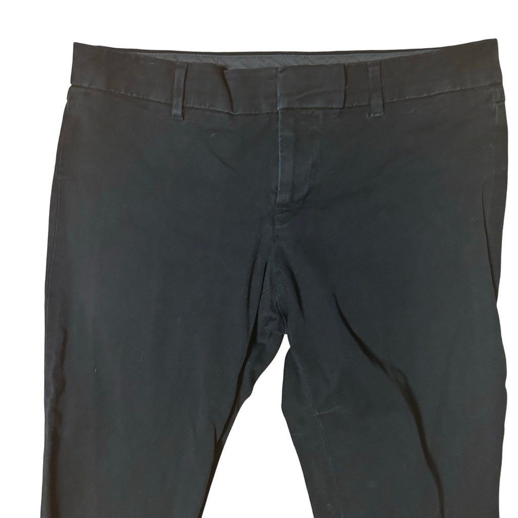 Gap Really Skinny Pant Black Cotton Bi-Stretch Trousers Size 8R 2011 Indie Sleaze
