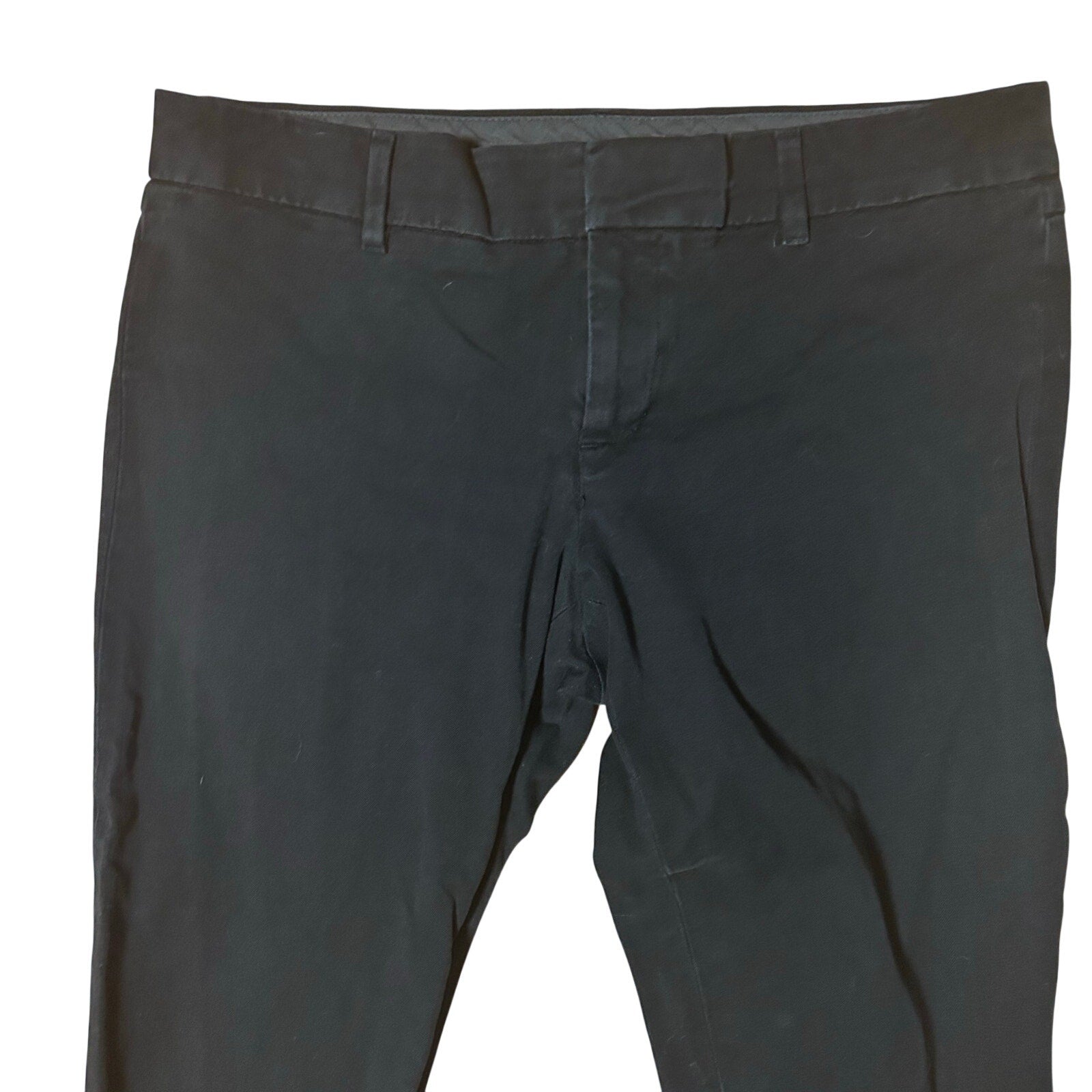 Gap Really Skinny Pant Black Cotton Bi-Stretch Trousers Size 8R 2011 Indie Sleaze