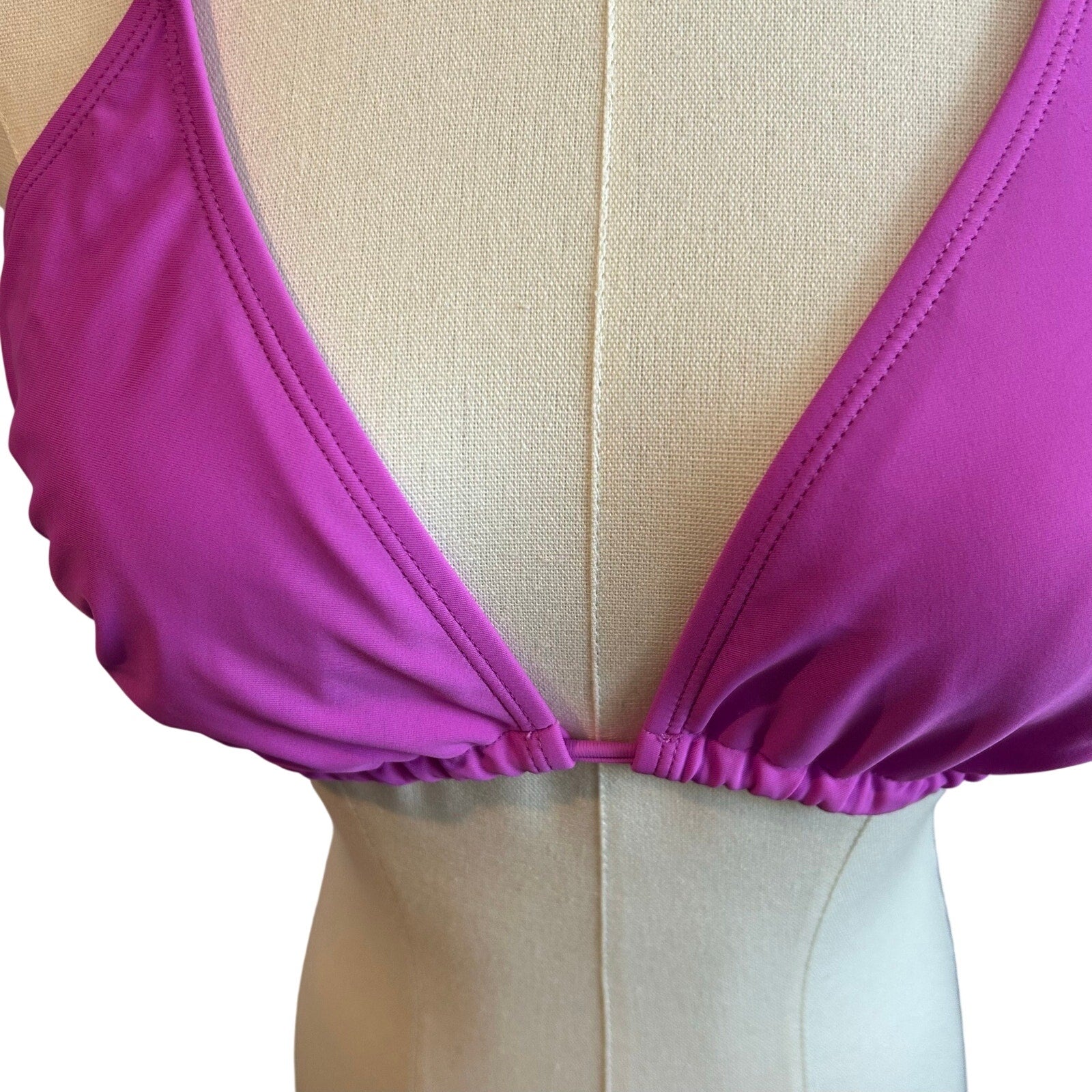 Wild Fable Purple Triangle Bikini Top XL Aesthetic Beachwear Resort Pool Y2K