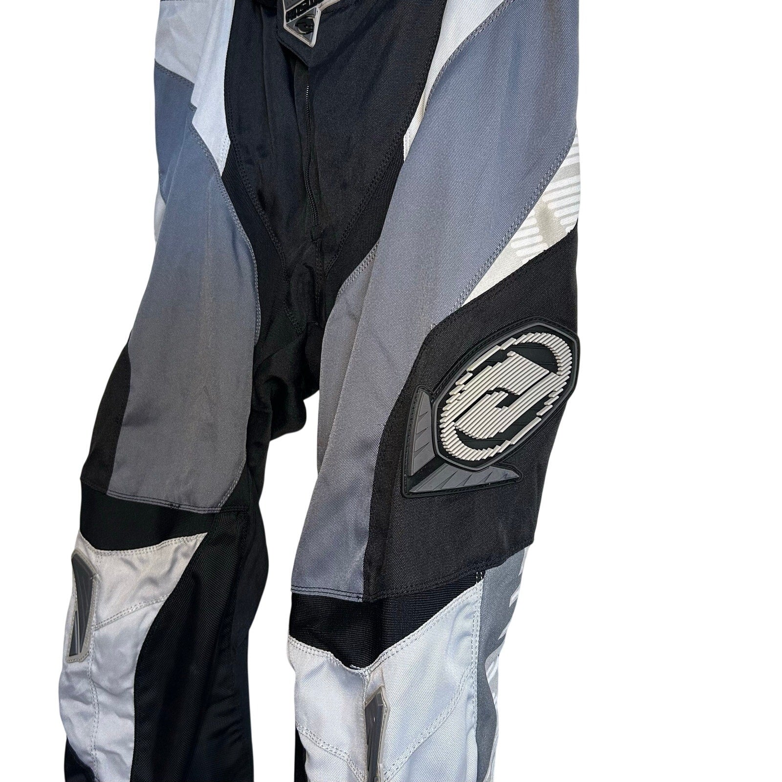 Answer Racing Syncron Motocross Pants XL 38 Black White Y2K Biker Dirt Bike