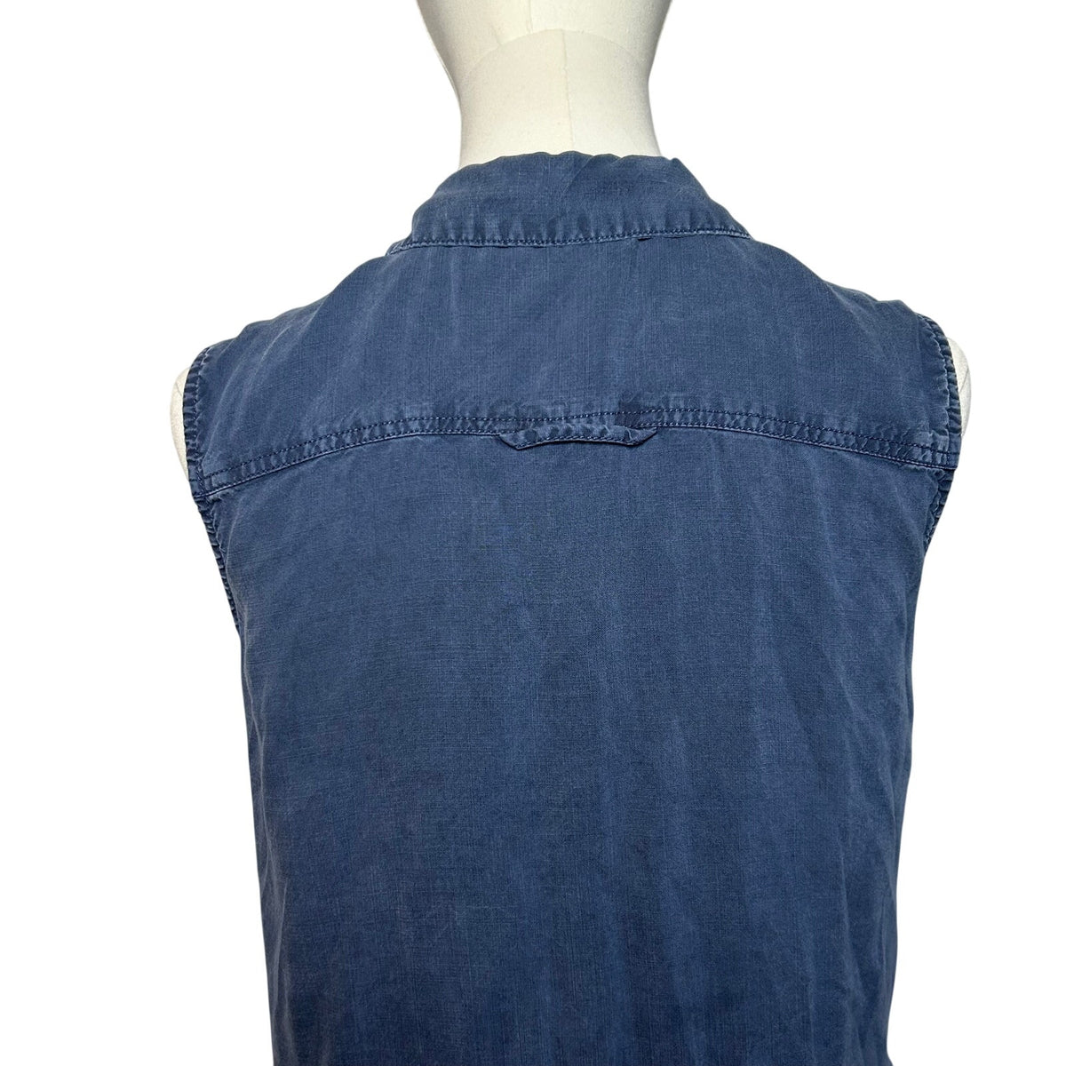 Velvet Heart Tencel Button-Front Utility Shirt Dress Small Casual Boho Preppy