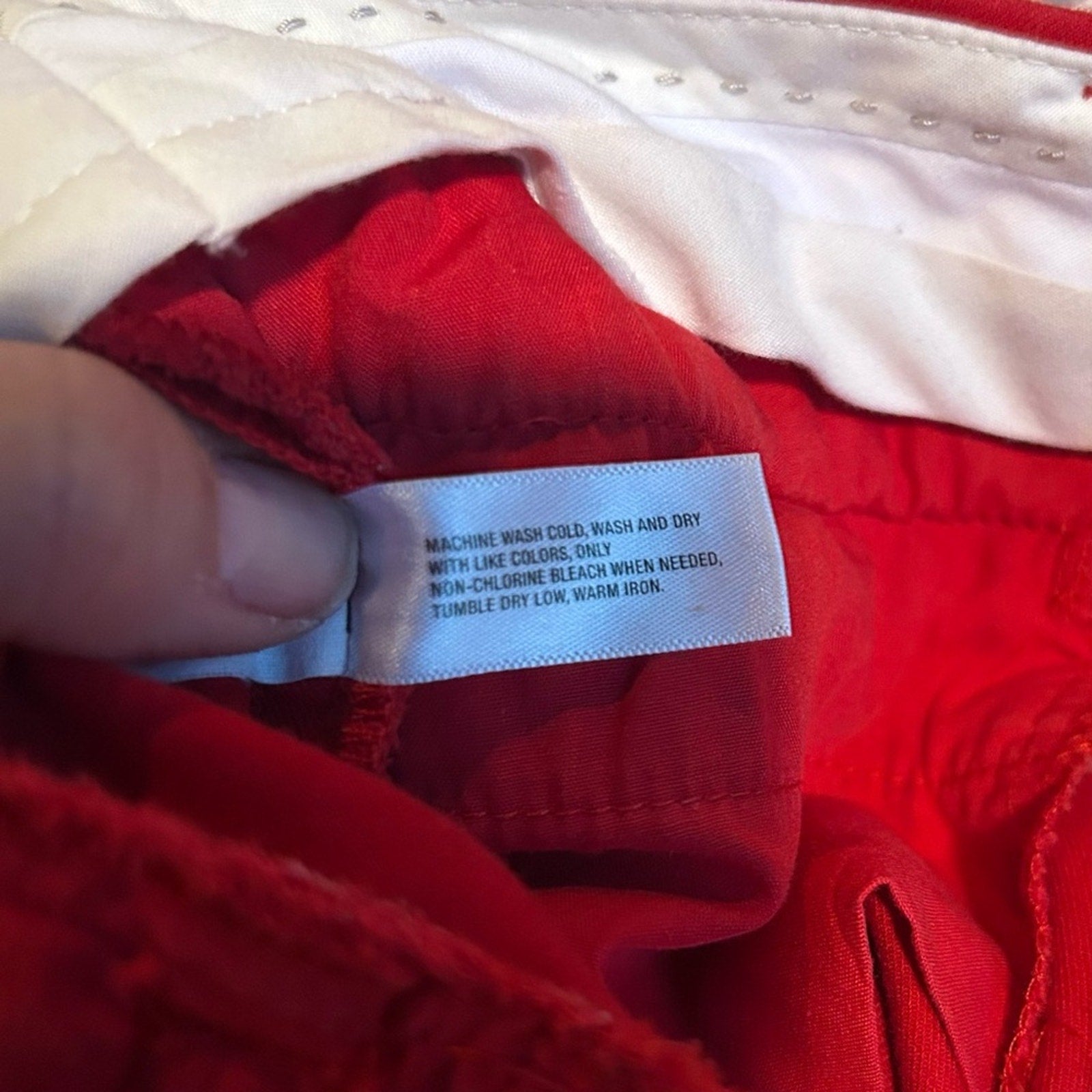 Gap Modern Straight Pants Size 8 Bright Red Stretch Lux Career Bold Pop of Color