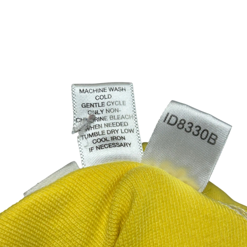 VTG Y2K Ann Taylor LOFT Knit Yellow M Mini Skirt Preppy Retro Casual Tennis