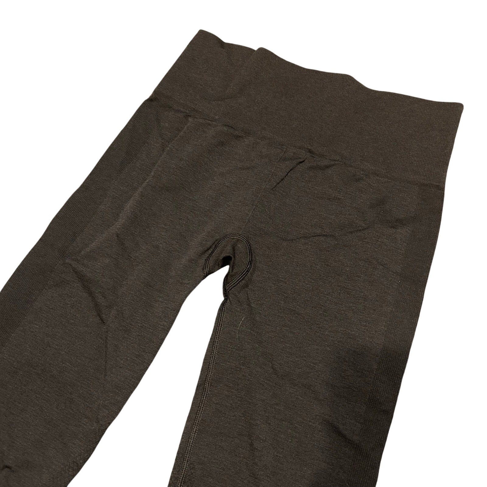 Lululemon Ebb To Street Tight Crop Leggings Black 6 Seamless High Rise