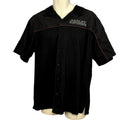 Harley-Davidson L Black Embroidered Bowling Moto Snap-Collar Mechanic Shirt