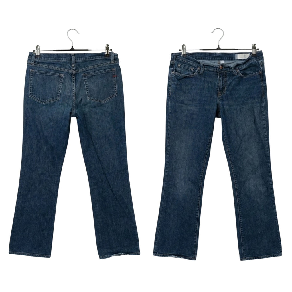 Gap Bootcut Jeans Size 10 Medium Wash Stretch Denim Modern Western Classic Y2K