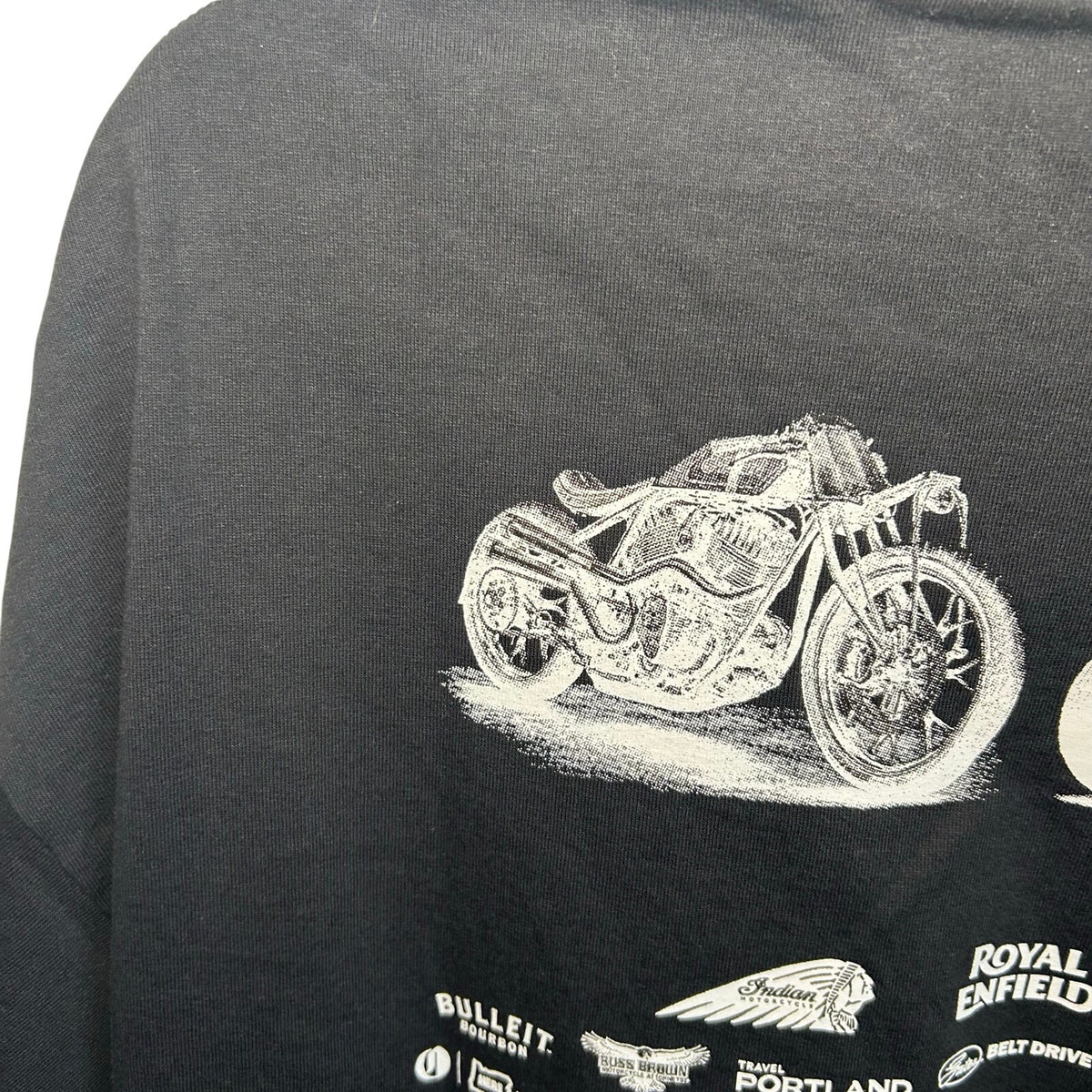Progressive One Moto Show L/S Tee Black 2XL Biker Streetwear Grunge Casual