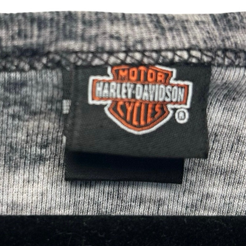VTG Y2K Harley Davidson Ralph Marlin M T-Shirt Biker Grunge Streetwear Retro