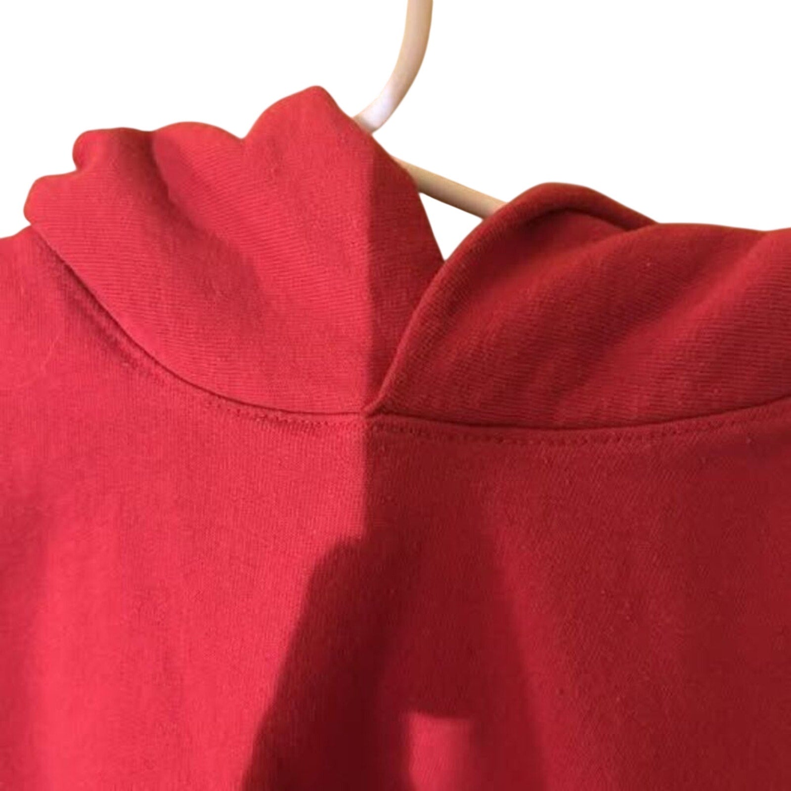 Hanes EcoSmart Kids Red Pullover Fleece Hoodie Size 6 Unisex Recycled Casual