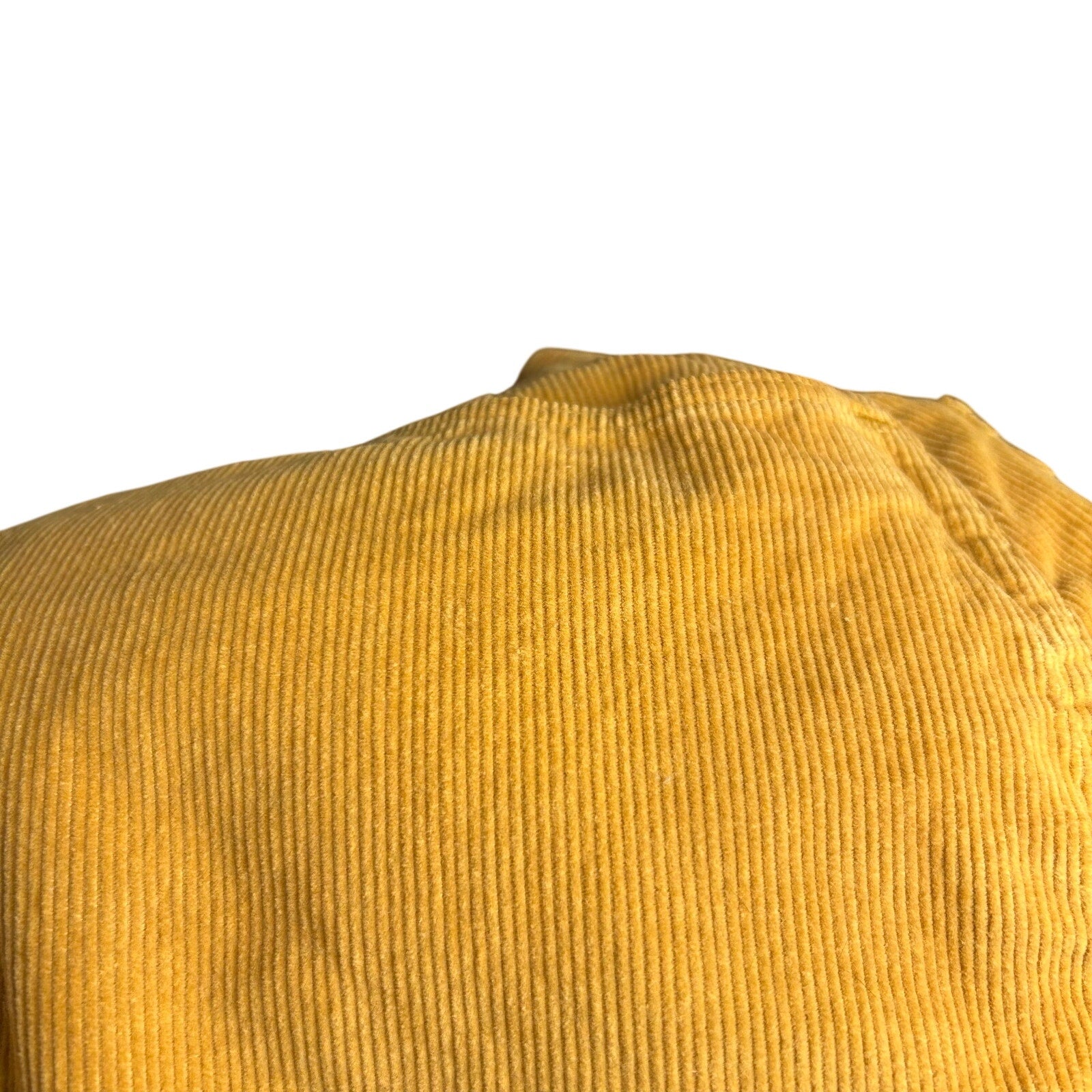 VTG 70s Wrangler Mustard Gold Corduroy Mini Skirt Petite XXS Western Boho Retro