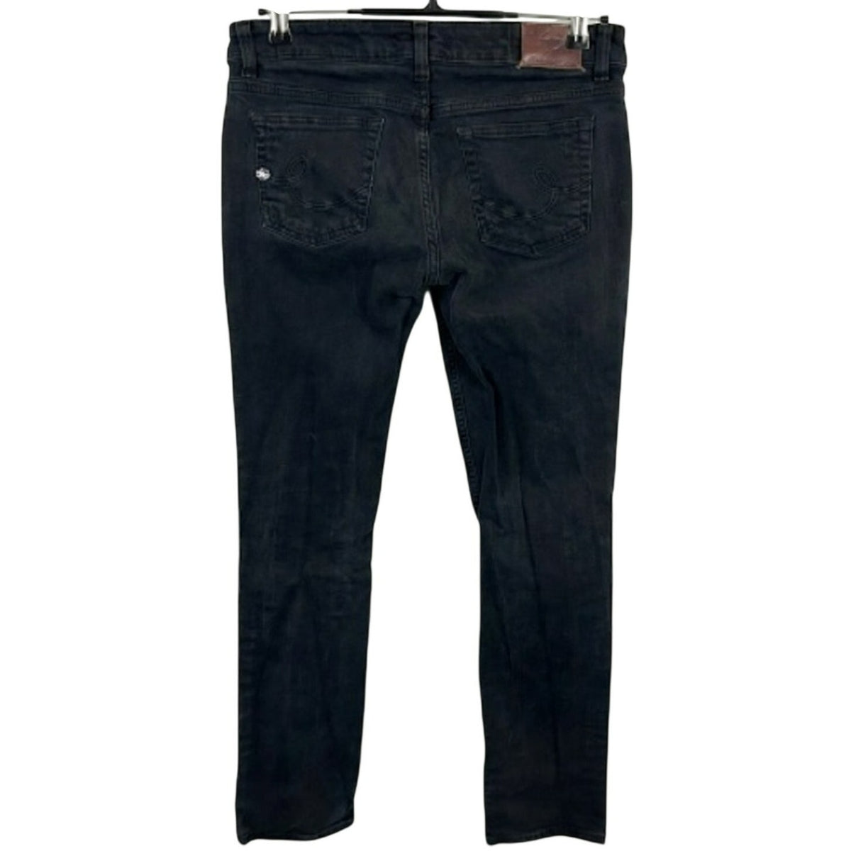 LITL BUG Black Jeans Size 30 Skinny Straight Leg Stretch Minimalist Denim