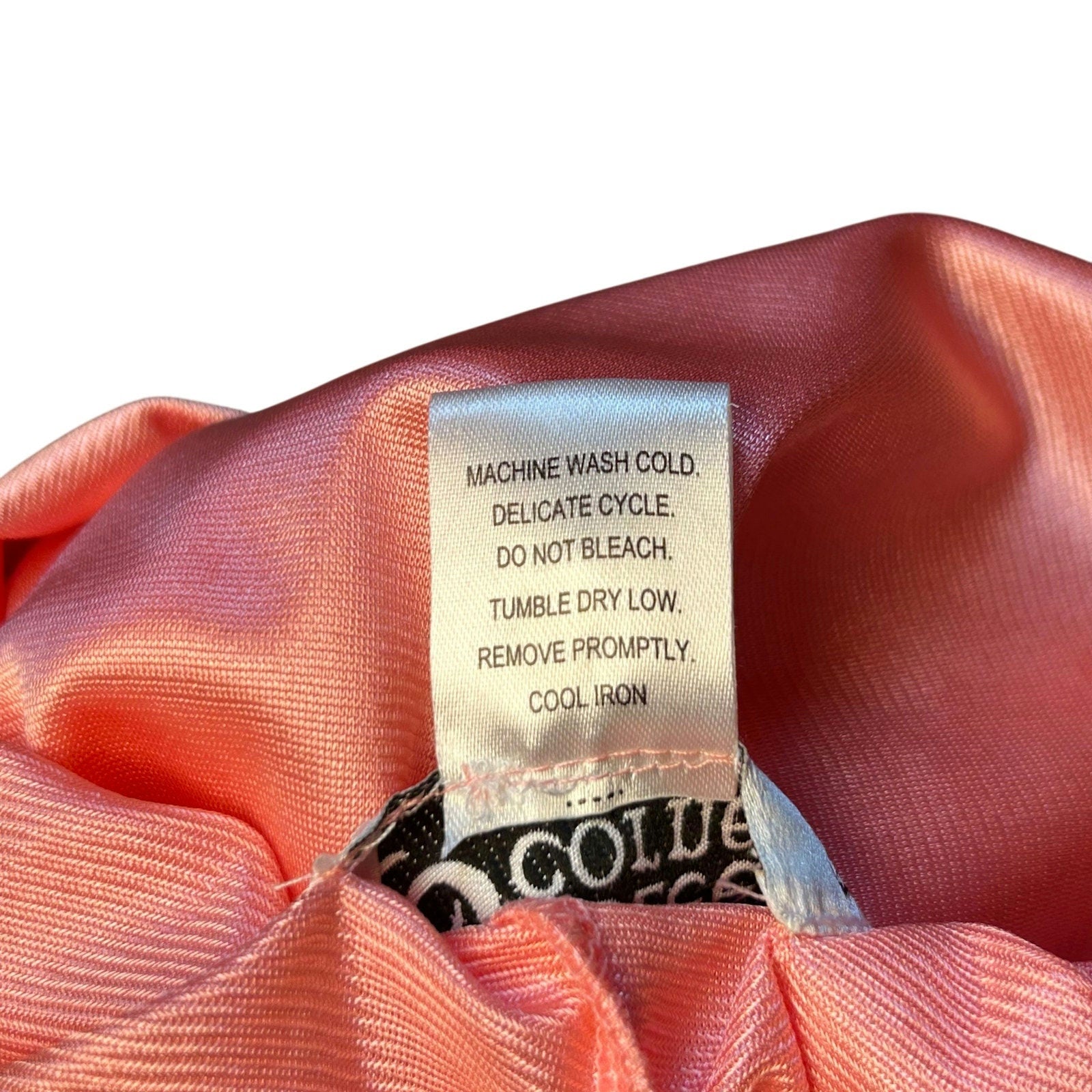 VTG 90s Cozee Corner Pink Peach Plus Size 5X Muumuu Maxi Dress Loungewear Retro