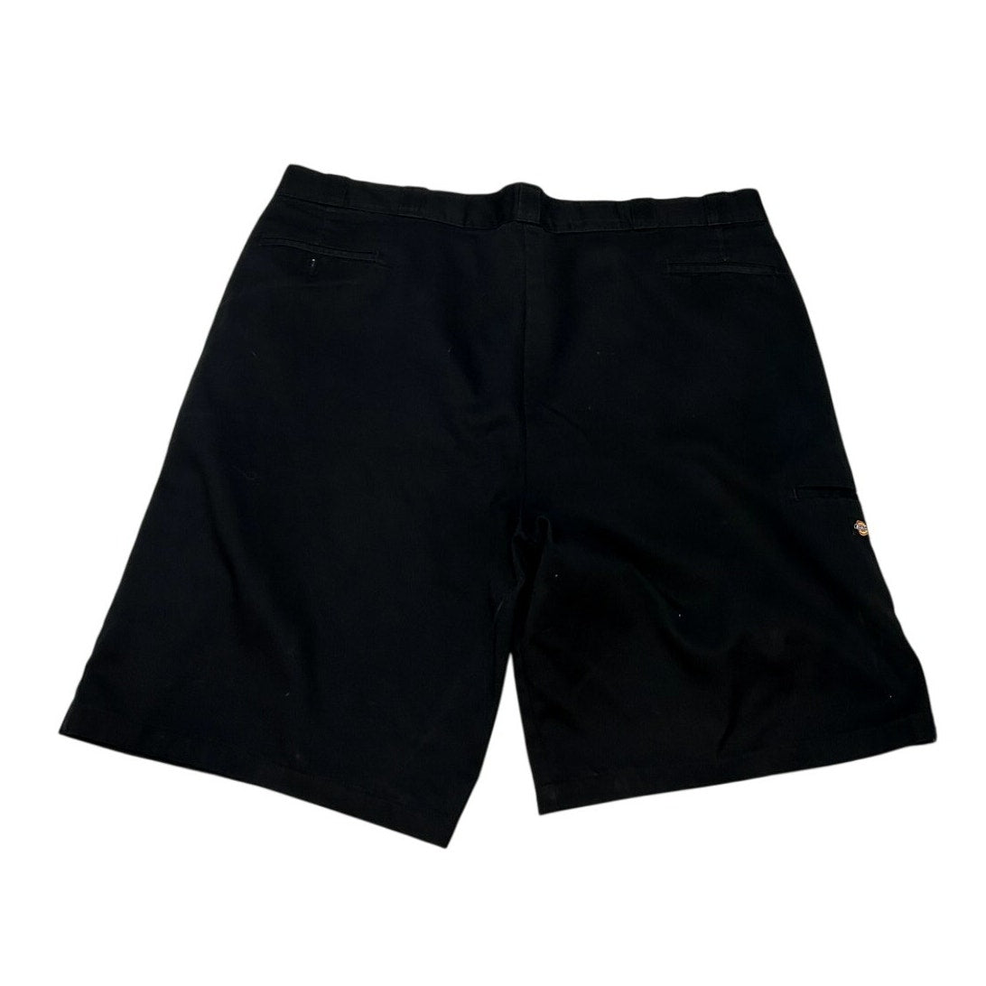 Dickies 52 Black Canvas Flat Front Loose Fit Utility Work Shorts Gorpcore