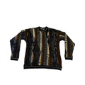 VTG 80s Lavane Brown Cosby Crewneck XL Sweater Retro Grunge Streetwear Casual