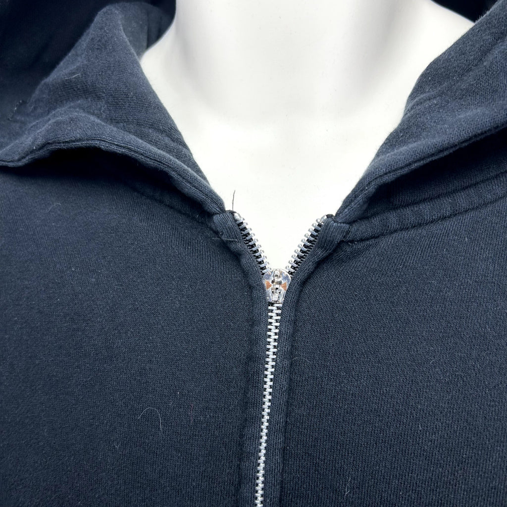 Harley-Davidson XL House of Harley 2013 Black Graphic Full Zip Biker Hoodie