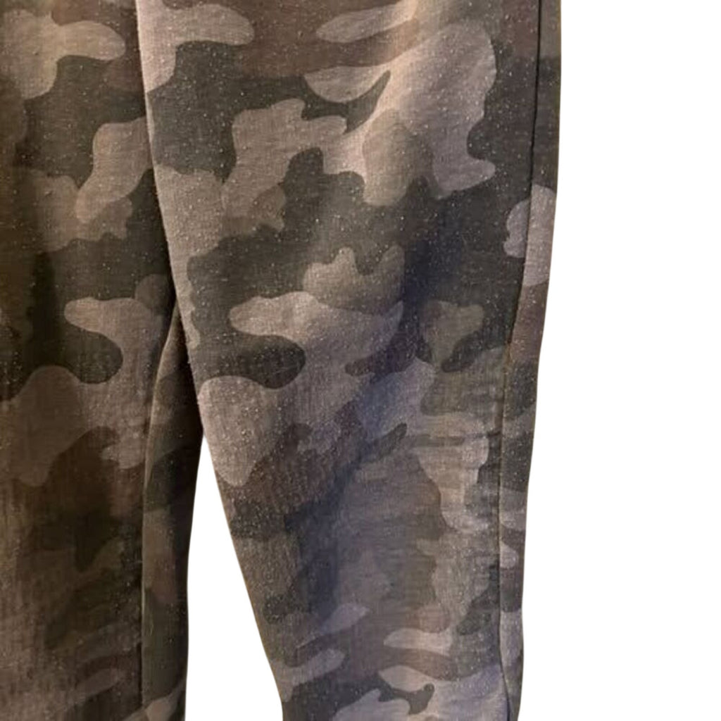 Cat & Jack Boys Size 8 10 Grey Camo Joggers Gorpcore Utility Reinforced Knee