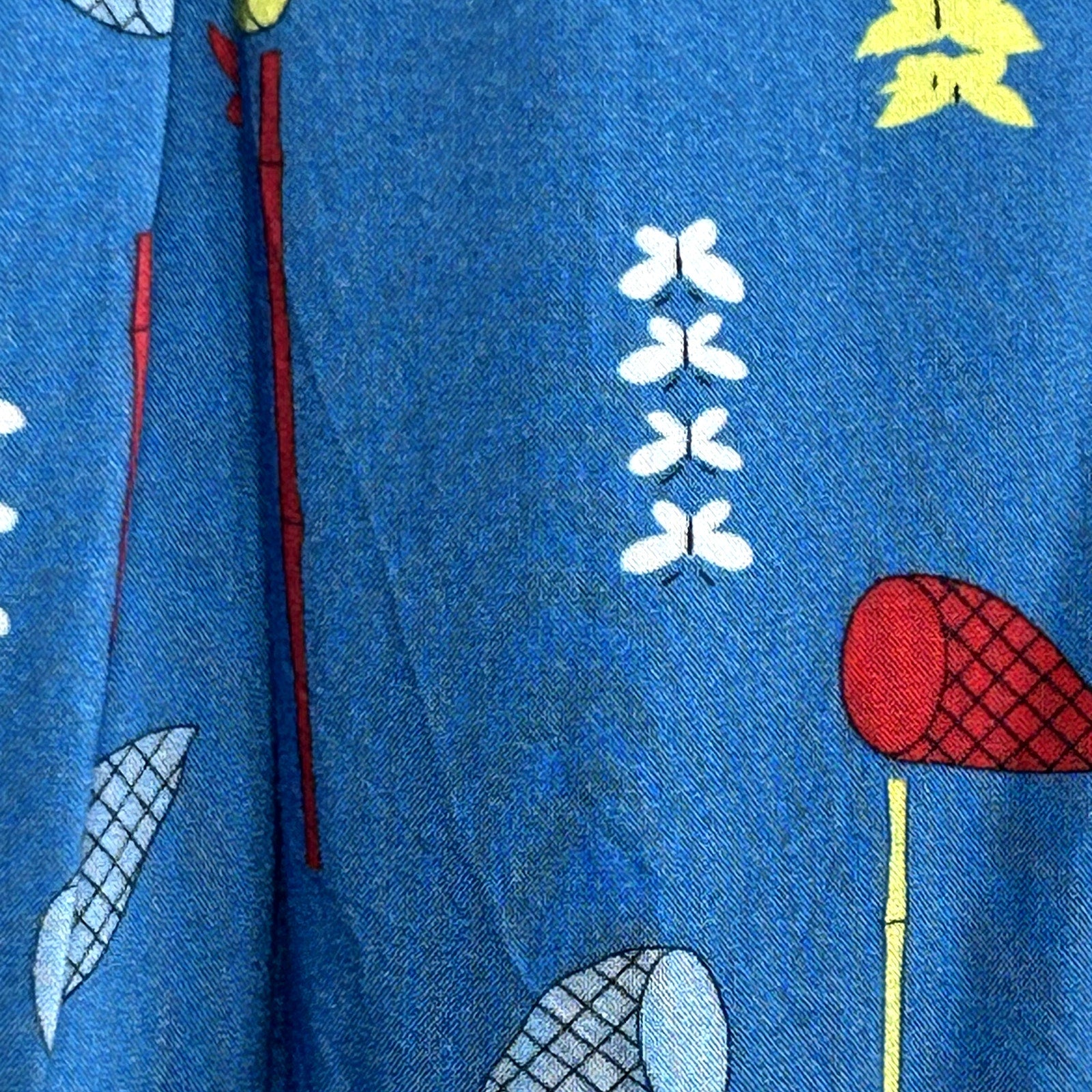 Fever London Blue Pleated Skirt Size 8 Midi Boho Preppy Twee Retro Whimsigoth