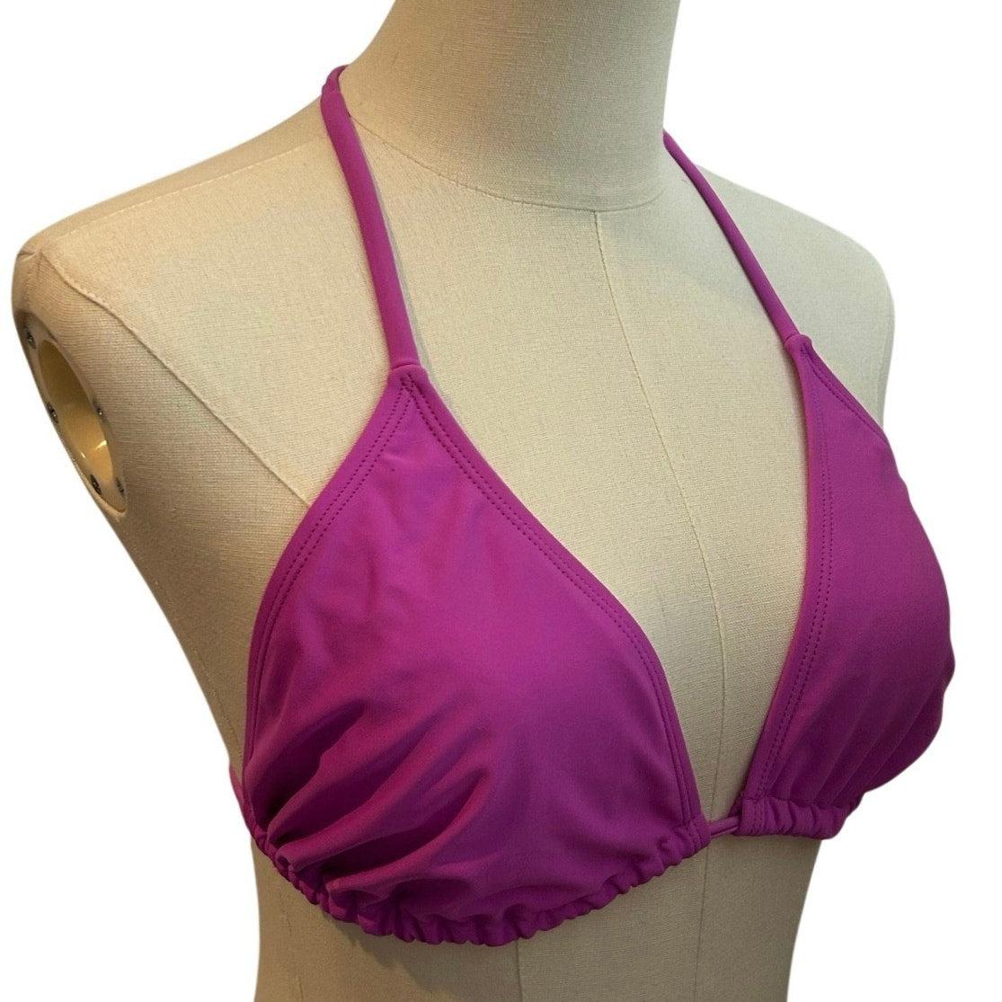 Wild Fable Purple Triangle Bikini Top XL Aesthetic Beachwear Resort Pool Y2K