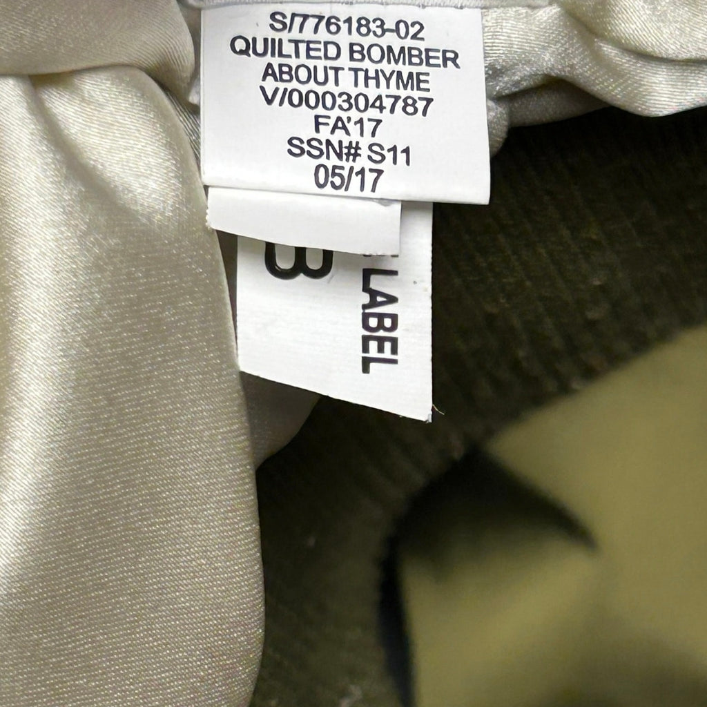 Old Navy Green Satin XS Bomber Jacket Retro Casual Streetwear Flight Coat Zip Up