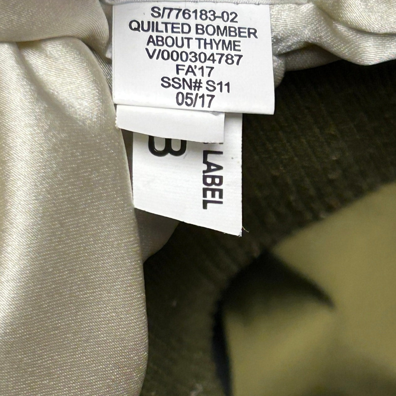 Old Navy Green Satin XS Bomber Jacket Retro Casual Streetwear Flight Coat Zip Up
