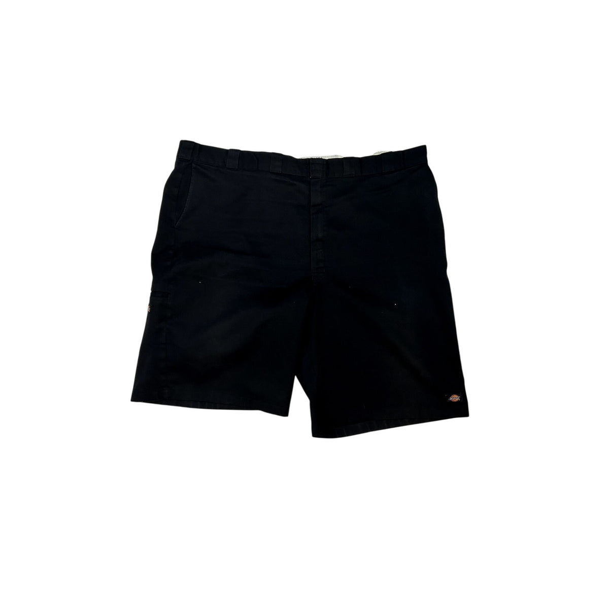 Dickies 52 Black Canvas Flat Front Loose Fit Utility Work Shorts Gorpcore