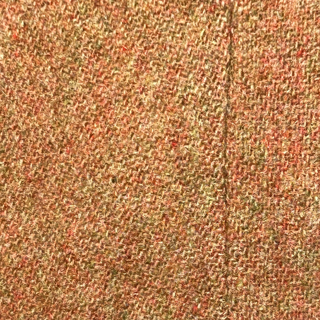 VTG 40s Brown Tweed Pencil Skirt Petite XS Dark Academia Preppy Pockets