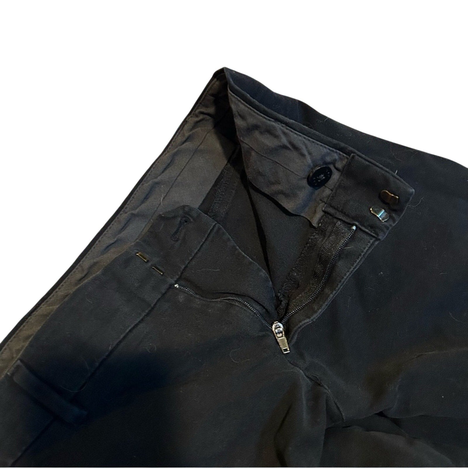 Gap Really Skinny Pant Black Cotton Bi-Stretch Trousers Size 8R 2011 Indie Sleaze